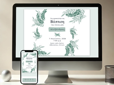 Olive Leaf | Save The Date